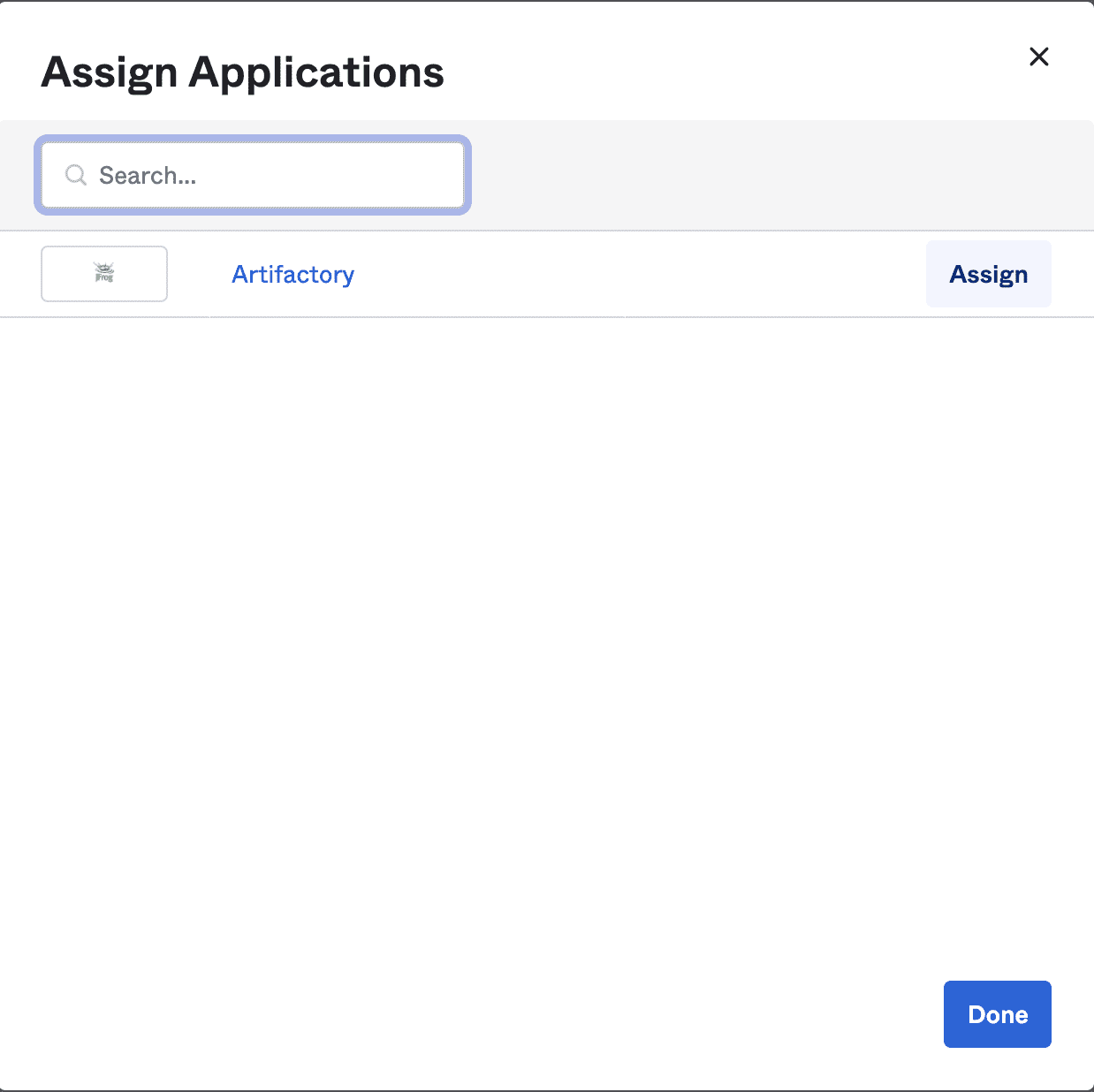 Assign Applications